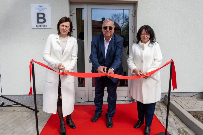 Rekonstruētā B korpusa atklāšana